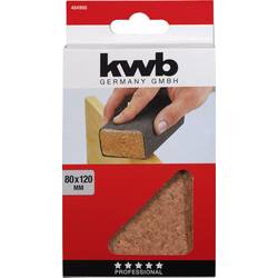 kwb 484900 Blok pro ruční broušení, korek, 40 x 80 x 120 mm 1 ks