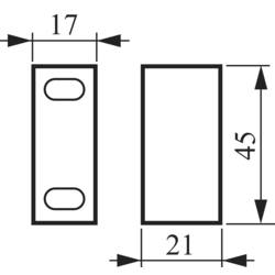 BACO NB03AHQ odpínač 16 A 1 x 90 ° šedá, černá 1 ks