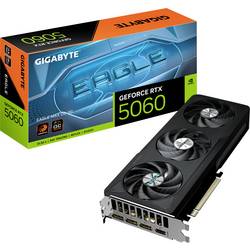 Gigabyte grafická karta Nvidia GeForce RTX 5060 EAGLE MAX OC 8 GB GDDR7-VRAM PCIe HDMI® 2.1, DisplayPort 2.1