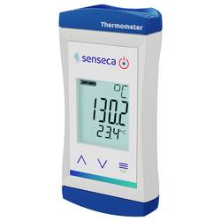 Senseca ECO 130.2-GTF300-SET 2kanálový výstražný teploměr, typ senzoru K