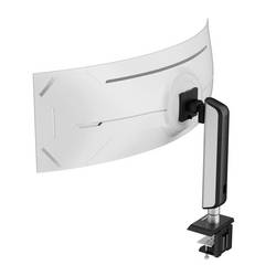 SpeaKa Professional SP-MM-1040 držák na stůl pro monitor 1 Displej: (s) 43,2 cm (17) - 124,5 cm (49) černá, Silver otočný, naklápěcí, otočný, nastavitelná výška