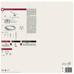 Paulmann Salt 94145 kompletní lankový systém GU5.3 50 W LED chrom (matný)