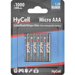 HyCell HR03 1000 akumulátor AAA Ni-MH 800 mAh 1.2 V 4 ks