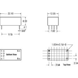 Recom Lighting RCD-24-1.20 LED driver 36 V/DC 1200 mA