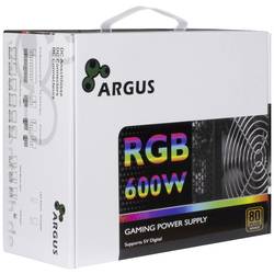 Inter-Tech RGB-600 II PC síťový zdroj 600 W ATX 80 PLUS® Bronze