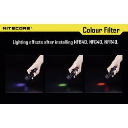 NiteCore NITNFG40 barevný filtr MH25, EA4, P25, P16, P15, SRT7, C6, C G6, C, CI6, CU6 a kapesní svítilny o Ø 39 - 42 mm zelená
