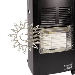 Einhell KGH 4200 plynový ohřívač Energetická třída (EEK2021): A (A++ - G) černá