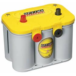 Optima Batteries YTU4.2 8142540008882 olověný akumulátor 12 V 55 Ah olověný se skelným rounem (š x v x h) 254 x 200 x 175 mm konický konektor, šroubované M5
