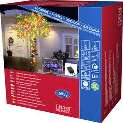 Konstsmide 3632-500 mikro světelný řetěz venkovní 230 V Počet žárovek 180 LED vícebarevný Délka světel: 5.53 m