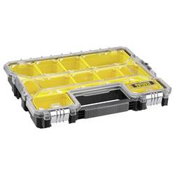 Univerzální STANLEY 1-97-517 kufřík na součástky (d x š x v) 44.6 x 7.5 x 35.7 cm přihrádek: 10 Obsah 1 ks
