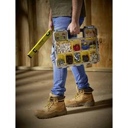 Univerzální STANLEY 1-97-517 kufřík na součástky (d x š x v) 44.6 x 7.5 x 35.7 cm přihrádek: 10 Obsah 1 ks