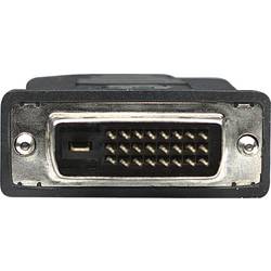 Manhattan HDMI / DVI kabelový adaptér Zástrčka HDMI-A, DVI-D 24+1pol. Zástrčka 1.00 m černá 322782 HDMI kabel