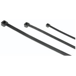 Hama kabelová spona plast černá flexibilní (d x š) 100, 150, 200 mm, mm, mm x 2.5 mm 150 ks 00221002