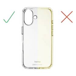 Hama Cover Apple iPhone 16e, iPhone 17e transparentní 00123719