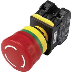 DECA A20L-V4E11Q7R, 1233819 nouzový vypínač, 240 V/AC, 1 spínací kontakt, 1 rozpínací kontakt, 1 ks