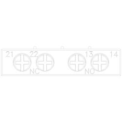 Siemens 3RV2901-1E blok pomocných spínačů 1 ks (š x v x h) 45 x 12 x 17 mm Piece