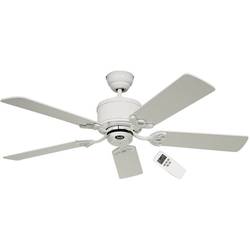 CasaFan Eco Elements stropní ventilátor 23 W (Ø x v) 132 cm x 285 mm lakovaná bílá s dálkovým ovládáním