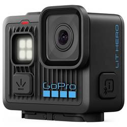 GoPro LIT HERO Sportovní outdoorová kamera dotyková obrazovka, chráněné proti stříkající vodě, mechanická stabilizace obrazu, 4K, Bluetooth, odolné proti