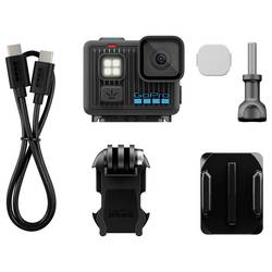 GoPro LIT HERO Sportovní outdoorová kamera dotyková obrazovka, chráněné proti stříkající vodě, mechanická stabilizace obrazu, 4K, Bluetooth, odolné proti