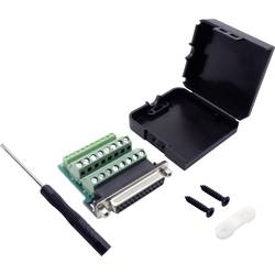 TRU COMPONENTS T1904C101 sada D-SUB zásuvková lišta Pólů: 25 šroubovací 1 ks