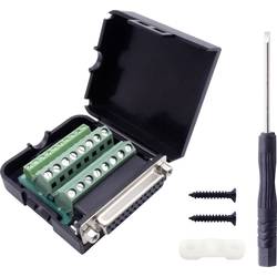 TRU COMPONENTS T1904C101 sada D-SUB zásuvková lišta Pólů: 25 šroubovací 1 ks