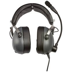 Thrustmaster T.Flight U.S. Air Force Edition-DTS Headset uzavřená (Over Ear) kabelová stereo šedá headset, regulace hlasitosti, Vypnutí zvuku mikrofonu Gaming