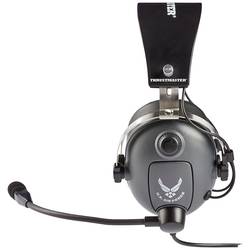 Thrustmaster T.Flight U.S. Air Force Edition-DTS Headset uzavřená (Over Ear) kabelová stereo šedá headset, regulace hlasitosti, Vypnutí zvuku mikrofonu Gaming