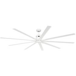 CasaFan BIG SMOOTH ECO 220 WE-WE Flügel Weiß stropní ventilátor 35 W (Ø x v) 224 cm x 460 mm bílá s dálkovým ovládáním, s časovačem, vhodný i pro zimní provoz