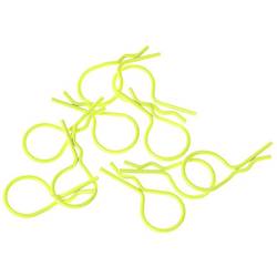 XCeed 1:10 karoserie s otvory pro svorky žlutá (fluorescenční) 1 ks