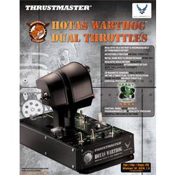 Thrustmaster Hotas Warthog Dual Throttle ovladač k leteckému simulátoru USB PC černá