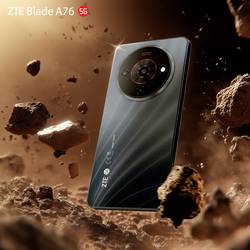 ZTE Blade A76 smartphone 128 GB, 17.1 cm (6.75 palec), černá, dual SIM