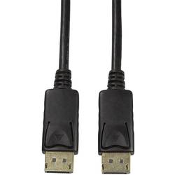 LogiLink DisplayPort kabel Konektor DisplayPort, Konektor DisplayPort 5.00 m černá CV0074 Kabel DisplayPort