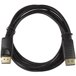 LogiLink DisplayPort kabel Konektor DisplayPort, Konektor DisplayPort 5.00 m černá CV0074 Kabel DisplayPort