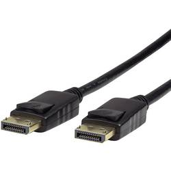 LogiLink DisplayPort kabel Konektor DisplayPort, Konektor DisplayPort 5.00 m černá CV0074 Kabel DisplayPort