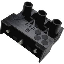 Adels-Contact 12263, 163 ST/3 DS, kabelová svorka, -2.5 mm², kontakty 3, černá, 1 ks
