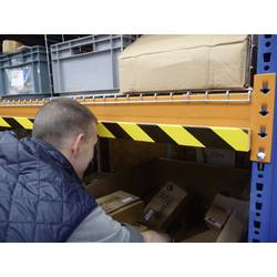 VISO PU5020 NJ ochranný profil černá, žlutá (d x š x v) 750 x 60 x 10 mm