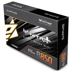 Sapphire 52123-03-40G Základní deska Socket (PC) AMD AM5 Tvarový faktor ATX Čipová sada základní desky AMD® B850