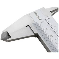 Dasqua 1120-3115 Mobilní posuvné měřítko 150 mm nerezová ocel