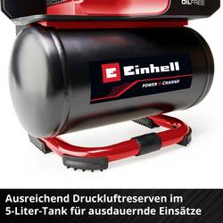Einhell TE-AC 18/75 Li OF-Solo, 4020410, Akumulátorový kompresor, 8 bar, Bez akumulátoru, analogový manometr, 1 válec