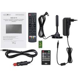 Reflexion LDDX27iBT_B LCD TV 69 cm 27 palec Energetická třída (EEK2021) E (A - G) DVB-T2, DVB-C, DVB-S2, Full HD, Smart TV, WLAN, DVD-Player, CI+ černá