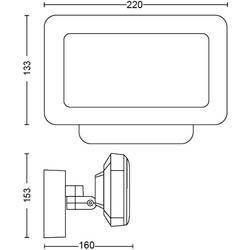 Philips Hue venkovní LED reflektor 871951438276300 Hue White Welcome Flutlicht schwarz 2300lm pevně vestavěné LED 20.5 W teplá bílá