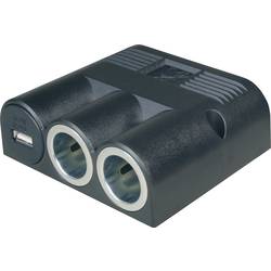 ProCar 67334501 67334500 rozvaděč do zapalovače cigaret Počet cigaretových zapalovačů 2 x Rozhraní: USB 1 x Proudová zatížitelnost (max.) 16 A