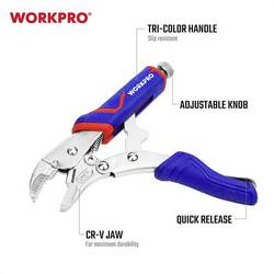 WorkPro WP231073 kleště samosvorné 180 mm