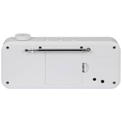 Imperial DABMAN 16 22-126-20 stolní rádio, DAB+, FM, AUX, funkce alarmu, bílá