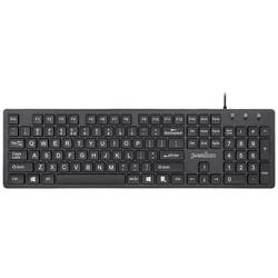 Perixx PERIBOARD-117 P DE B PS2 klávesnice německá, QWERTZ černá