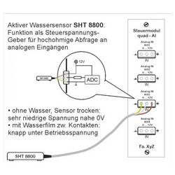 Schabus 200362 SHT 8800 vodní senzor pro analogové vstupy