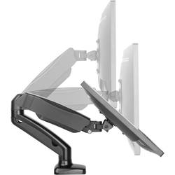ICY BOX IB-MS303-T, Monitorständer mit Tischhalterung für ein Monitor bis zu 27 (68 cm) držák na stůl pro monitor 1 Displej: (s) 68,6 cm (27) černá