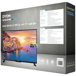 Dyon Enter 40 Pro X2 LED TV, 100.3 cm 40 palec, G (A - G), DVB-T2, DVB-C, DVB-S, Full HD, CI+, černá