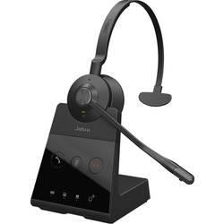 Jabra Engage 65 SE Mono Headset otevřená (On Ear) DECT, kabelová mono černá Potlačení hluku Vypnutí zvuku mikrofonu, NFC