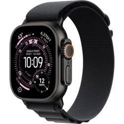 Apple Watch Ultra 3 GPS + Cellular 49 mm Titanový kryt Řemínek Alpine Loop černá M